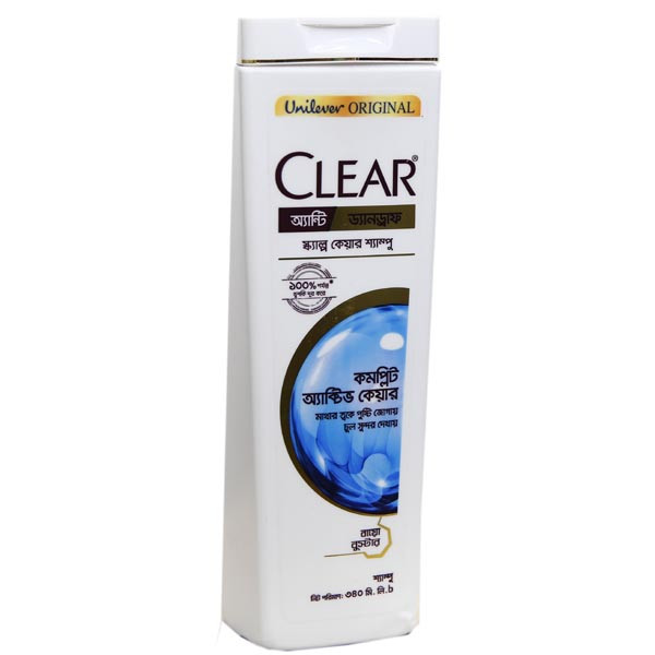 Clear Anti Dandruff Complete Active Care Shampoo (380ml)