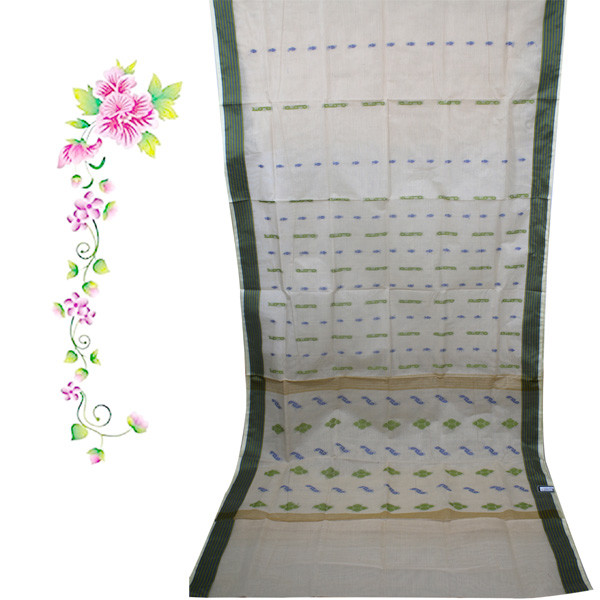 Women's Tangail Weaver Soft Cotton Saree