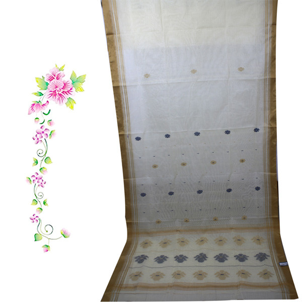 Women's Tangail Weaver Soft Cotton Saree
