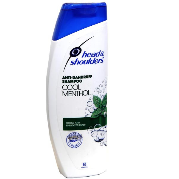 Head & Shoulders Cool Menthol Anti-Dandruff Shampoo (340ml)