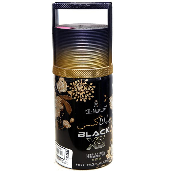 Al Nuaim Black Xs Long Lasting Perfume "Free From Alcohol" (250 ml)