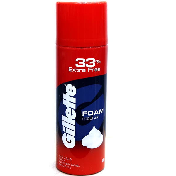 Gillette Shaving Foam Regular (418 gm)