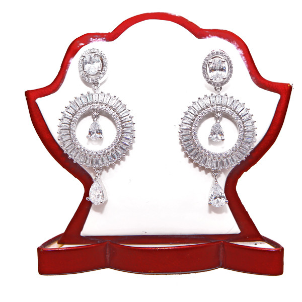 Luxury Exaggeration Big Round Pearl Hoop Earrings For Women