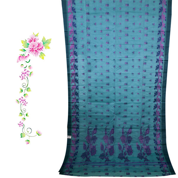 Women's Tangail Weaver Soft Cotton Saree