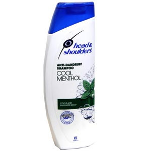 Head & Shoulders Cool Menthol Anti-Dandruff Shampoo (340ml)