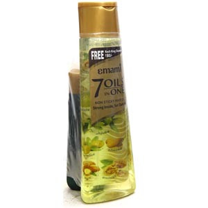 7 Oil in ONE hair oil for man woman India 300ml KASH KING SHAMPOO 50 ML FREE