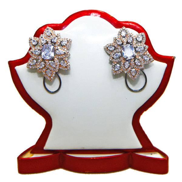 Stone Metal Earrings for Women