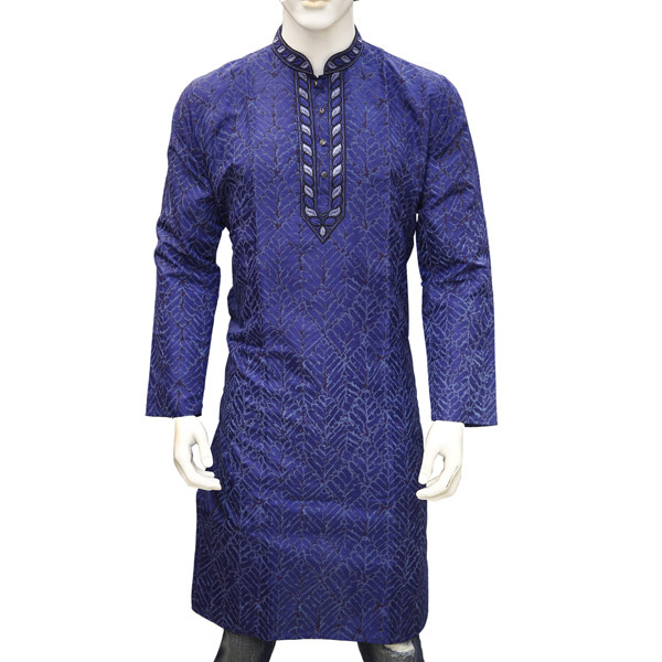 Slim Fit Cotton Panjabi for Men