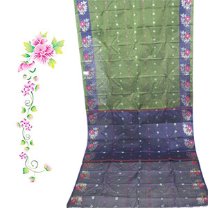 Women's Tangail Weaver Soft Cotton Saree