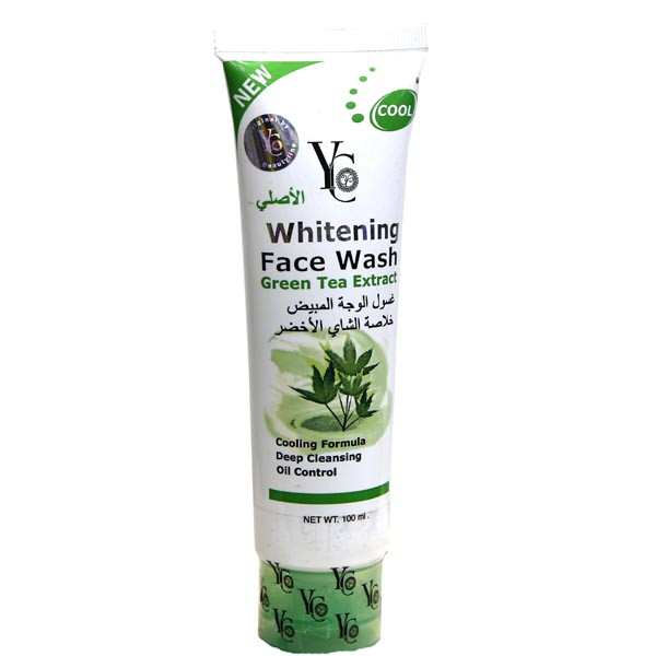 YC Whitening Green Tea Extract Face Wash (100ml)