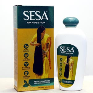 Sesa Ayurvedic Hair Oil, Reduces Hair Fall & Supports Hair Growth (200ml)