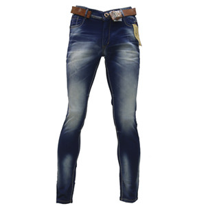 Denim Jeans Pant & Belt for Men