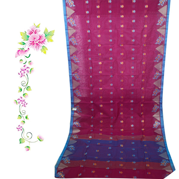 Women's Tangail Weaver Soft Cotton Saree