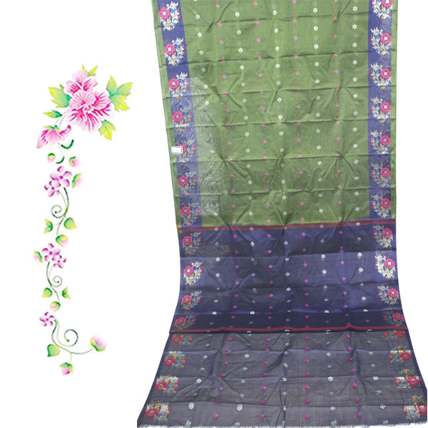 Women's Tangail Weaver Soft Cotton Saree
