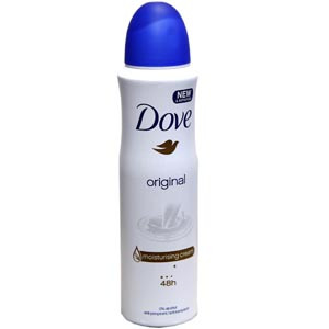 Dove Original Moisturising Cream Deodorant Zero Percent Alcohol (150ml)
