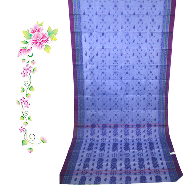 Women's Tangail Weaver Soft Cotton Saree