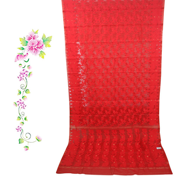 Women's Tangail Weaver Soft Cotton Saree