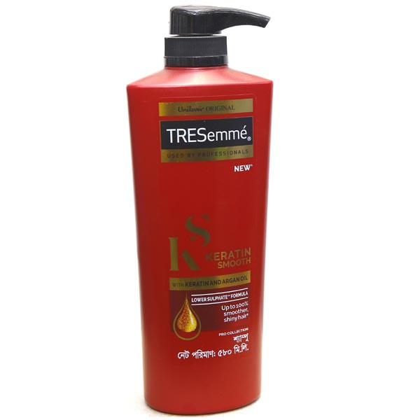 TRESemme Keratin smooth with Argan oil shampoo (580ml)