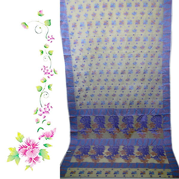Women's Tangail Weaver Soft Cotton Saree
