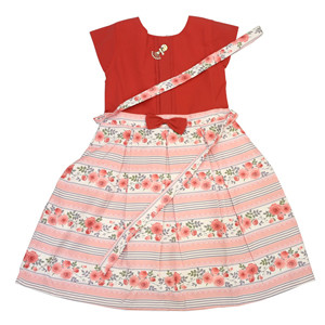 Baby Girls Soft & Fashionable Cotton Dress for 1-3Years